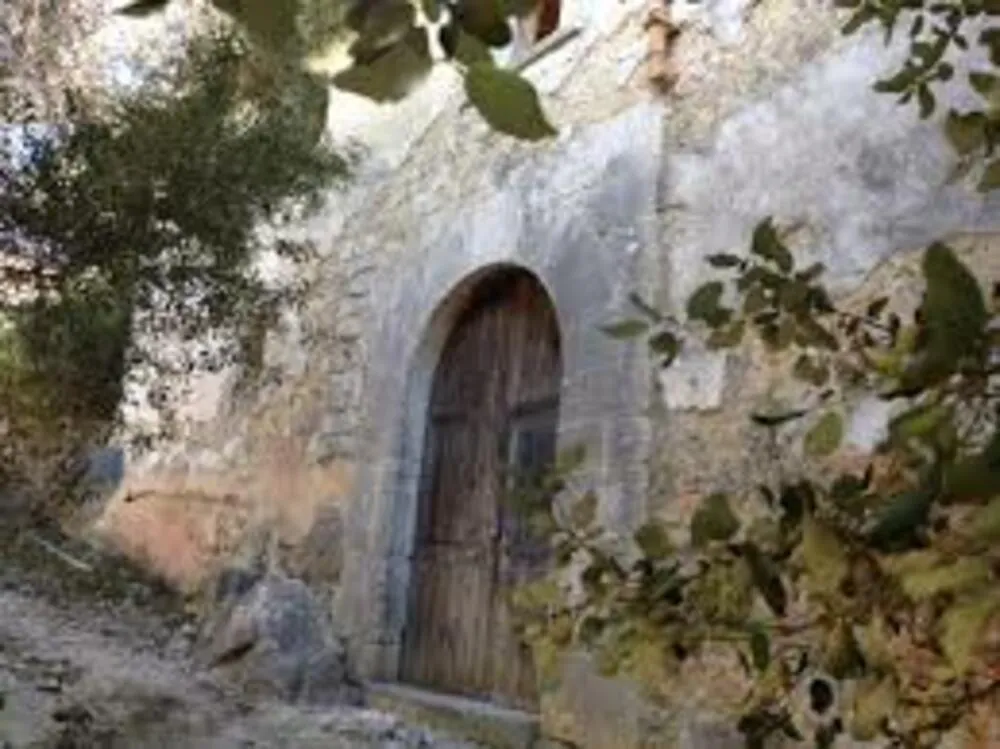 Portal de la casa de Son Nadal en Biniarroi