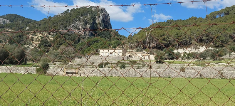 Vista de las casas nuevas Biniatzent