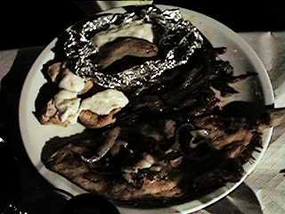 Galls frits amb ceba