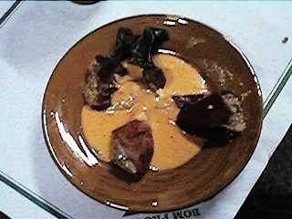 Pebres de piquillo rellenes de peix