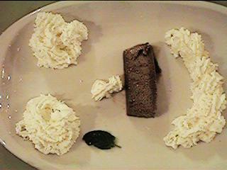 Púding de cafè amb nata